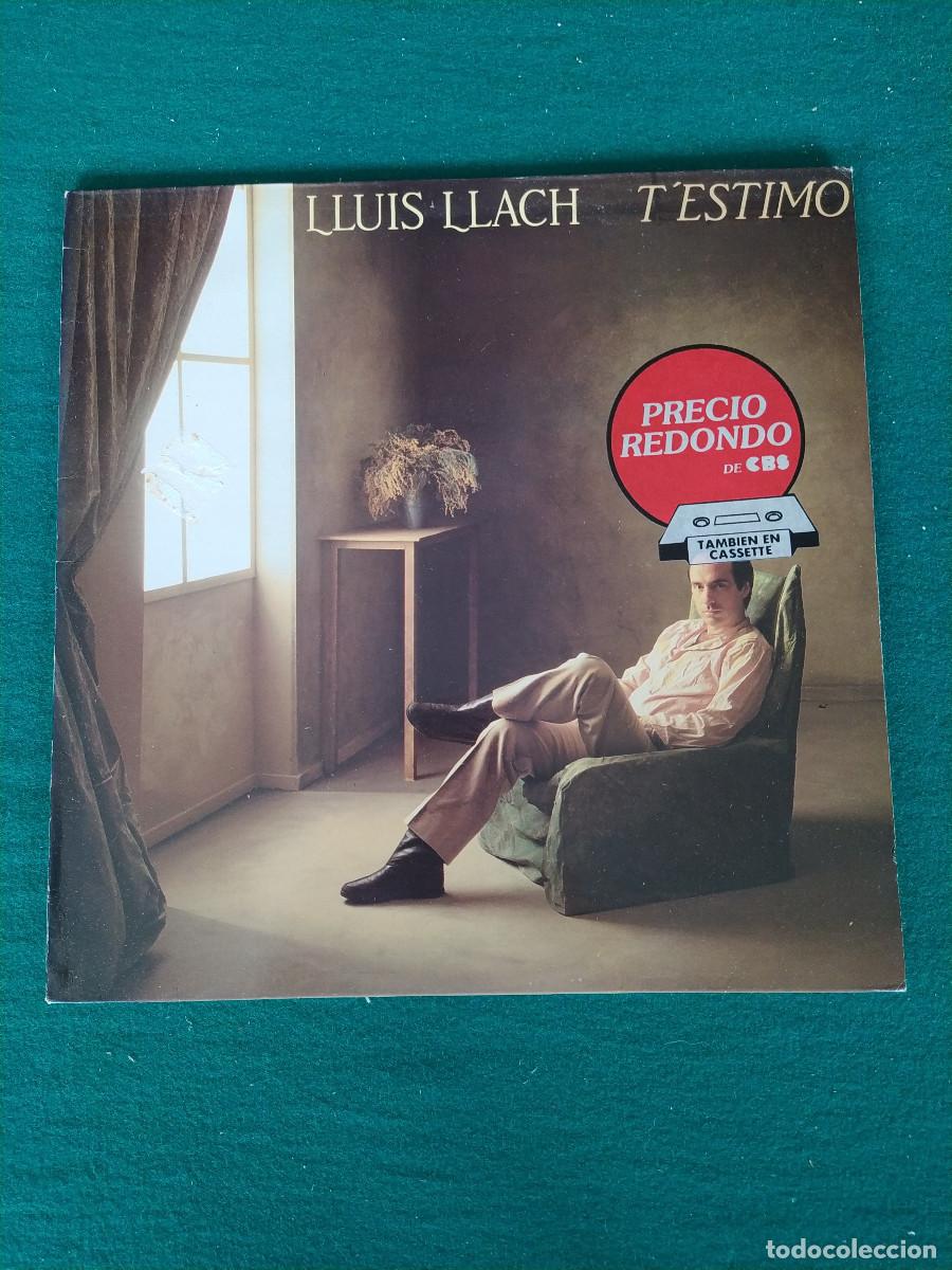 Discos de vinilo: Llu&iacute;s Llach* &ndash; TEstimo - Foto 1
