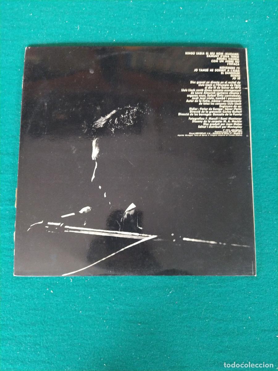 Discos de vinilo: Lluis Llach &ndash; A LOlympia Lluis Llach - Foto 2