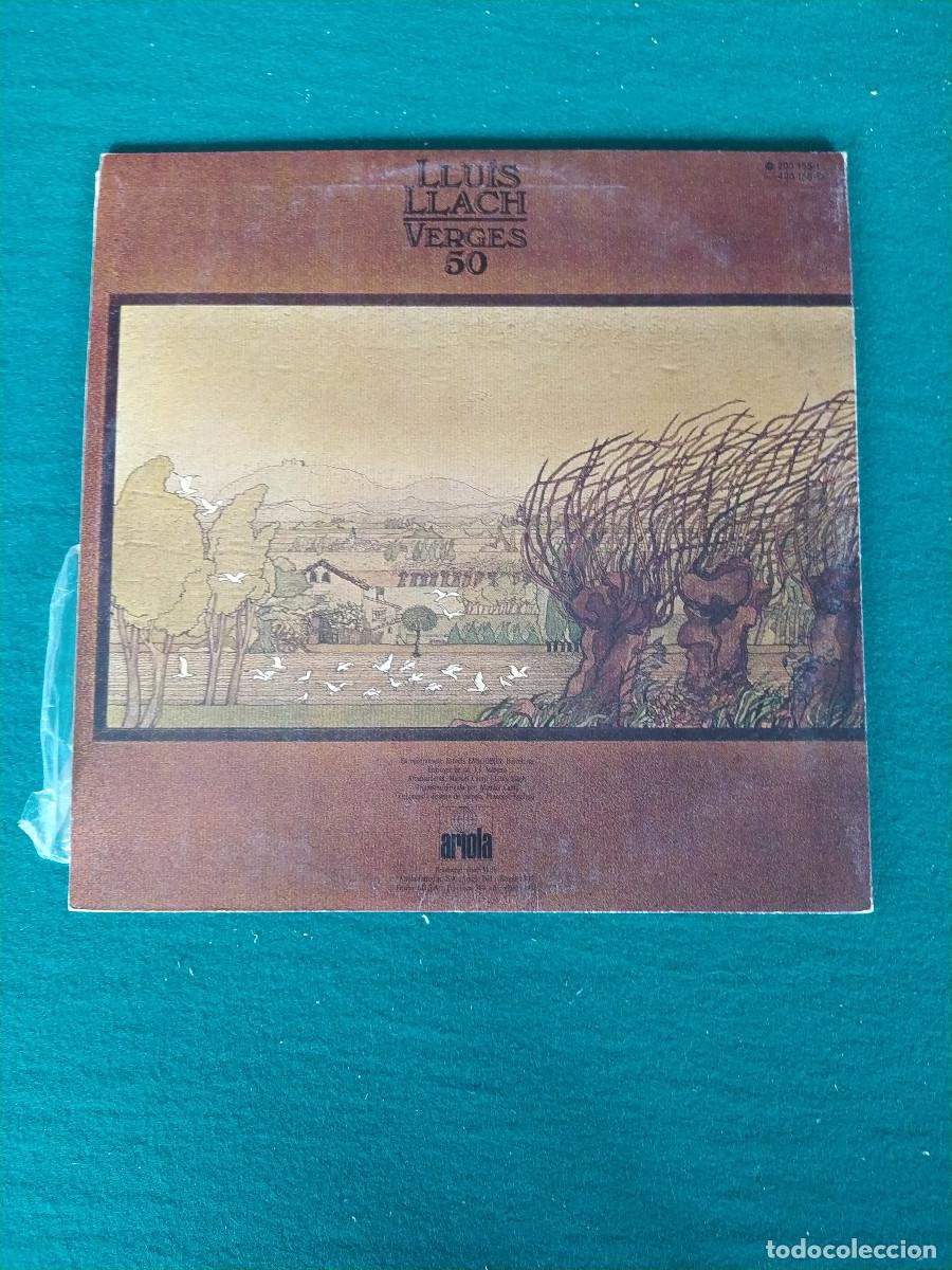 Discos de vinilo: Lluis Llach &ndash; Verges 50 - Foto 2