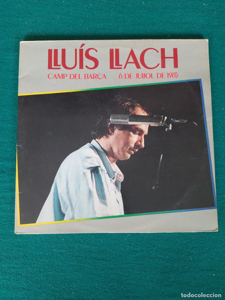 Discos de vinilo: Llu&iacute;s Llach &ndash; Camp Del Bar&ccedil;a, 6 De Juliol De 1985 - Foto 1