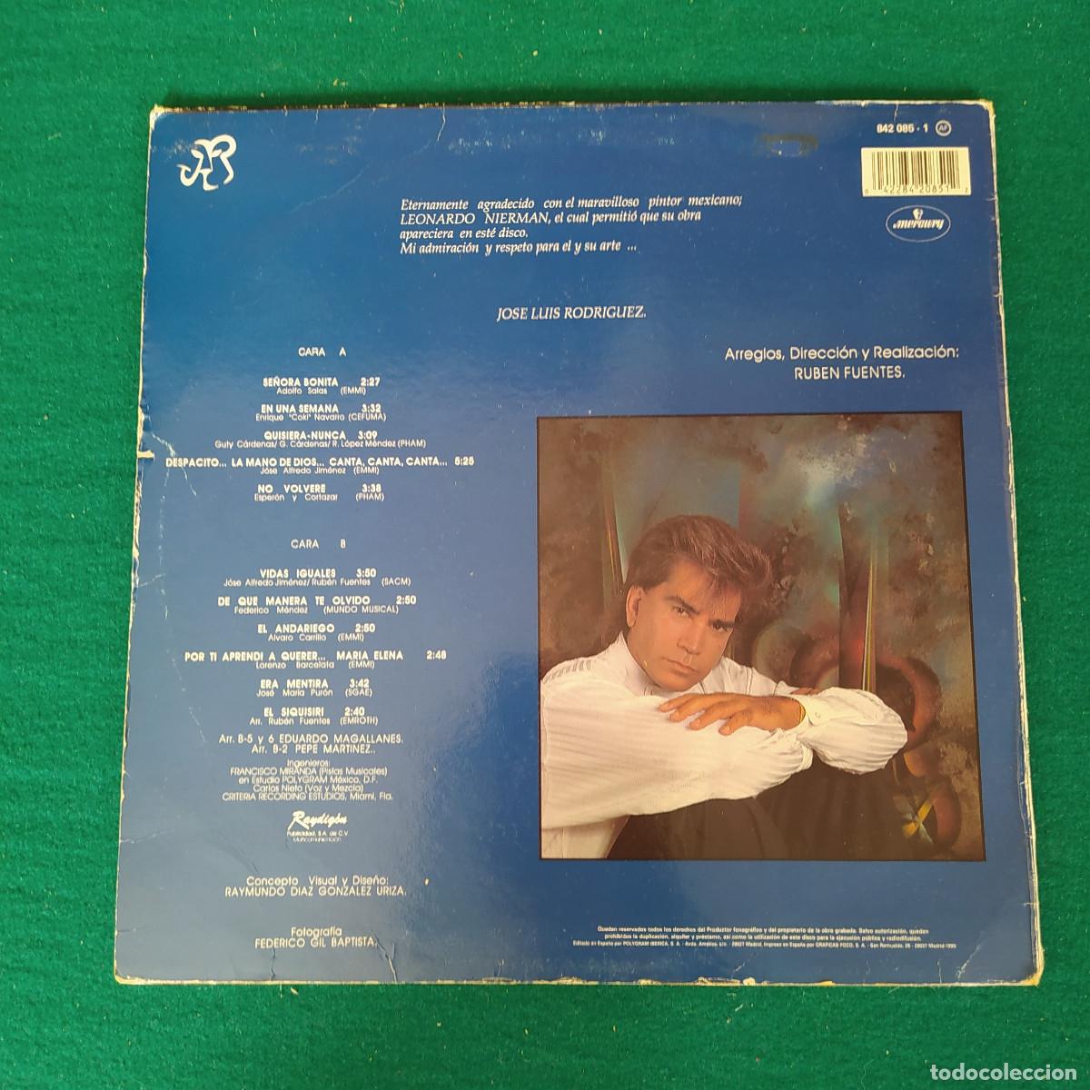 Discos de vinilo: Jose Luis Rodriguez Con El Mariachi Vargas De Tecalitlan - Foto 2