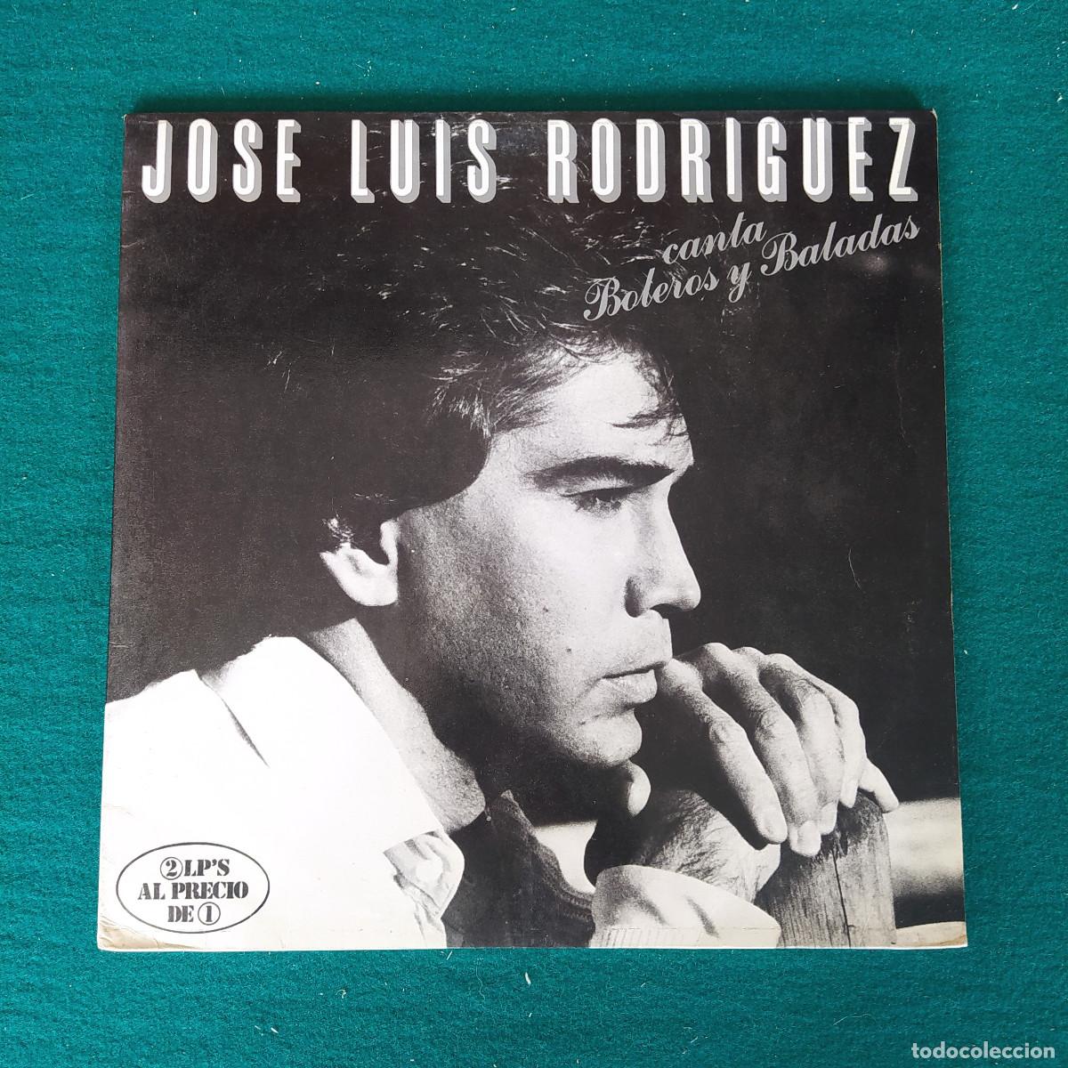 Discos de vinilo: Jos&eacute; Luis Rodr&iacute;guez &ndash; Canta Boleros Y Baladas - Foto 1