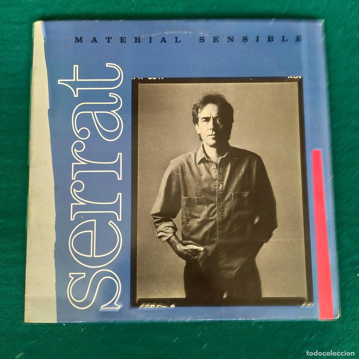 Discos de vinilo: Serrat &ndash; Material Sensible - Foto 1
