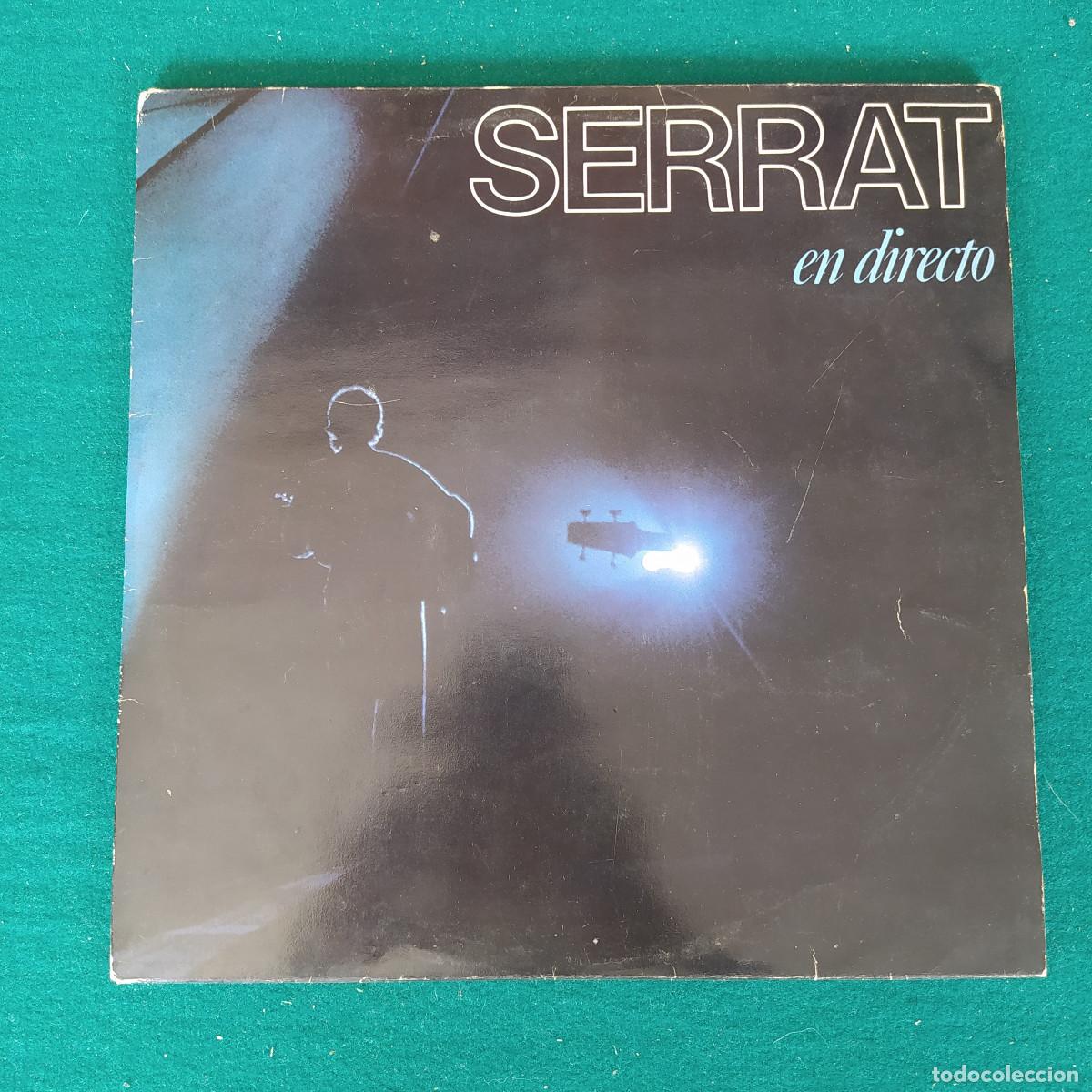 Discos de vinilo: Serrat &ndash; En DirectoSerrat* &ndash; En Directo - Foto 1