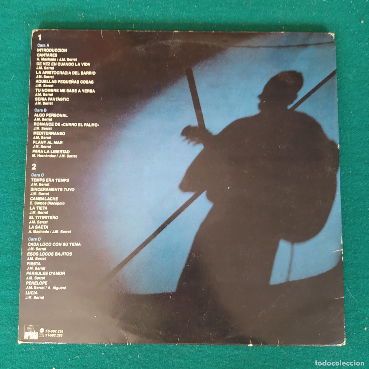 Discos de vinilo: Serrat &ndash; En DirectoSerrat* &ndash; En Directo - Foto 2