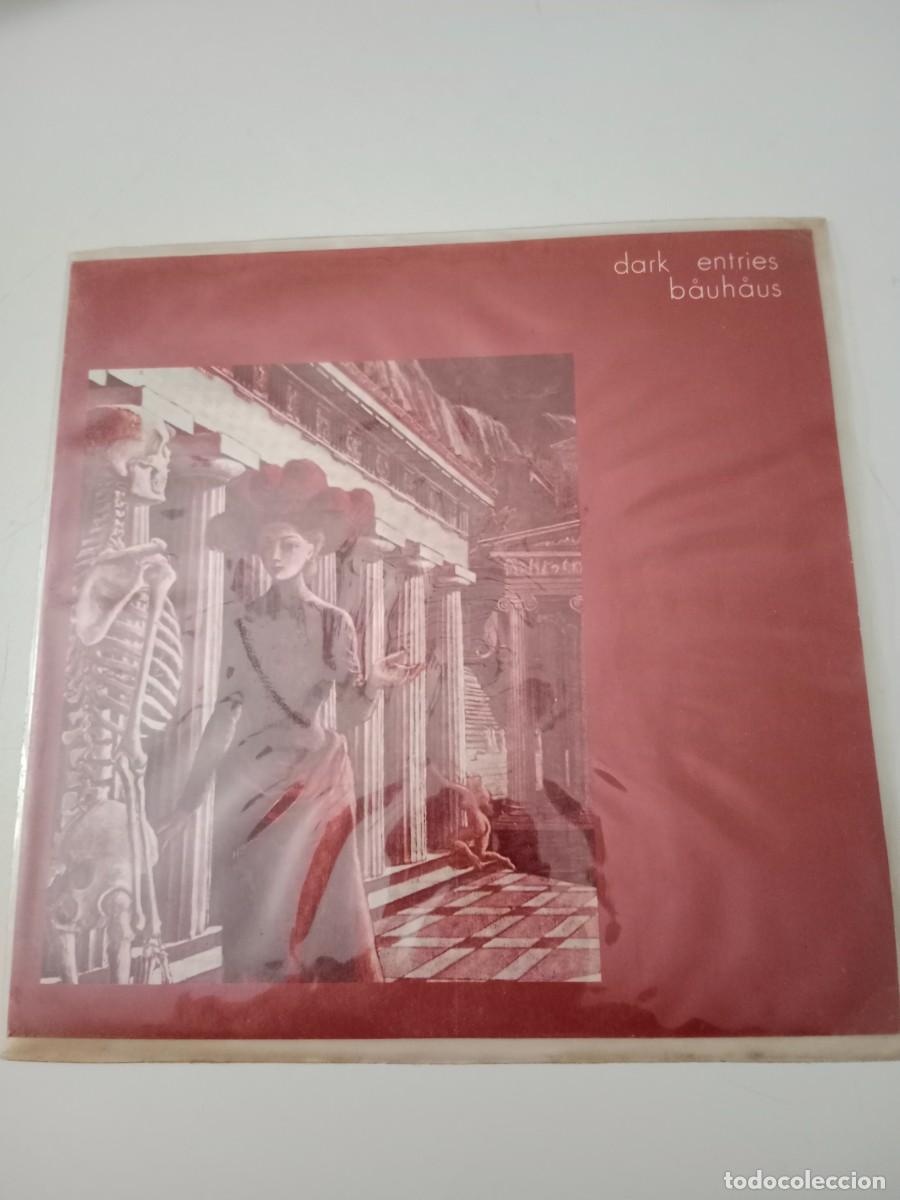 Discos de vinilo: BAUHAUS - DARK ENTRIES. SINGLE - Foto 1
