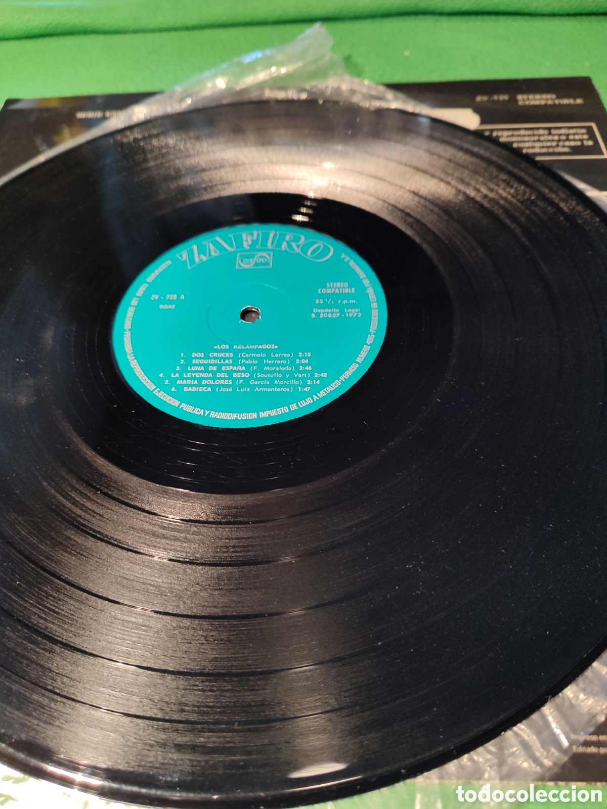 Discos de vinilo: Los Rel&aacute;mpagos - Los Rel&aacute;mpagos - Foto 3