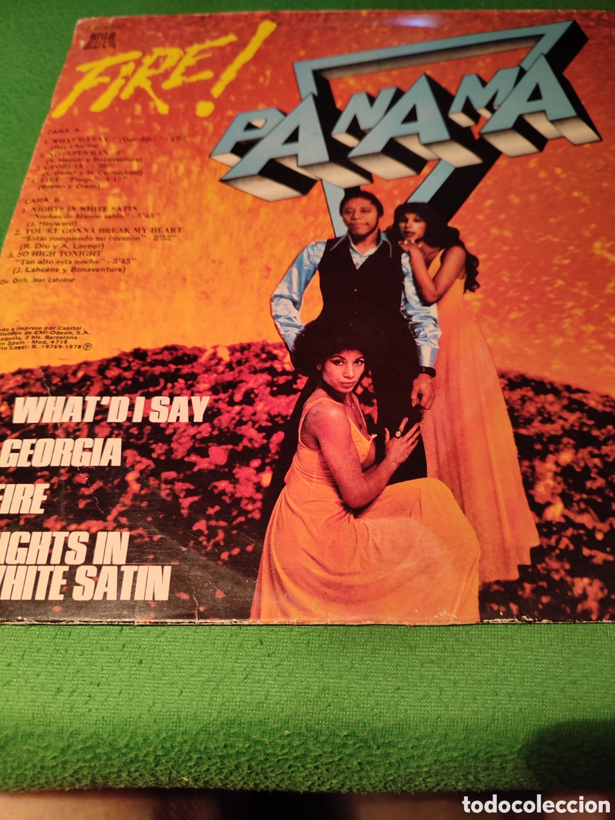 Discos de vinilo: Panama - Fire Vinilo Lp - Foto 2