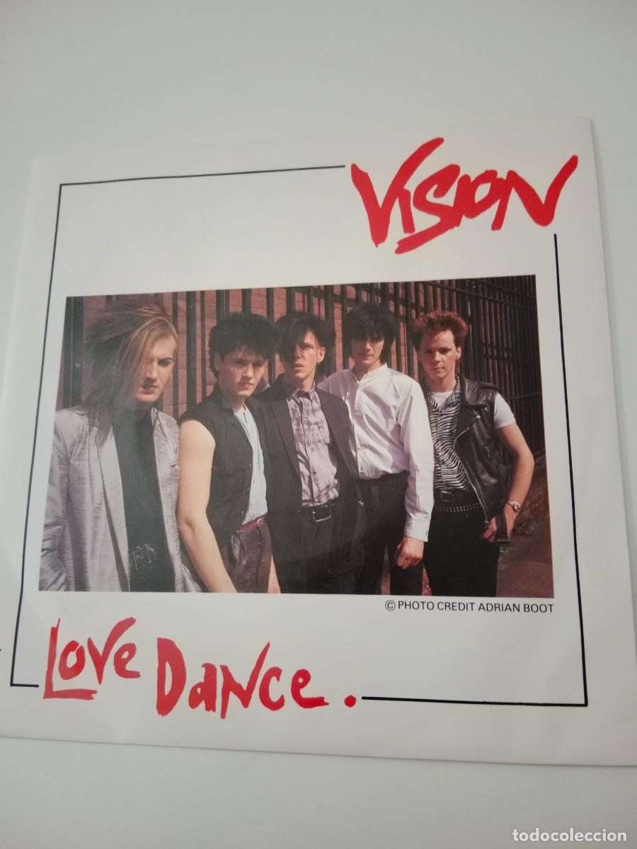 Discos de vinilo: VISION - LOVE DANCE . SINGLE - Foto 1
