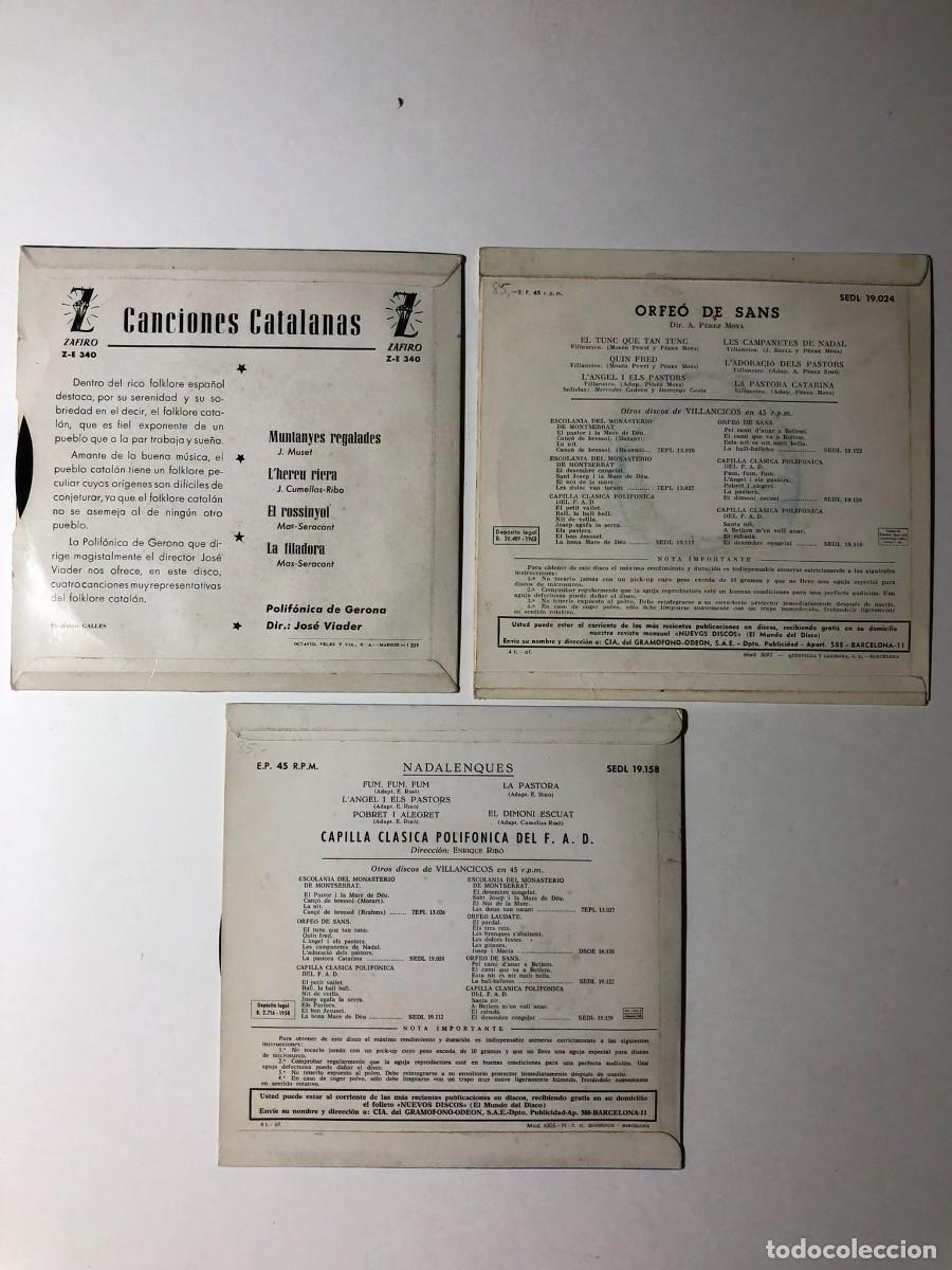 Discos de vinilo: Vinilos Canciones Catalanas - Foto 2