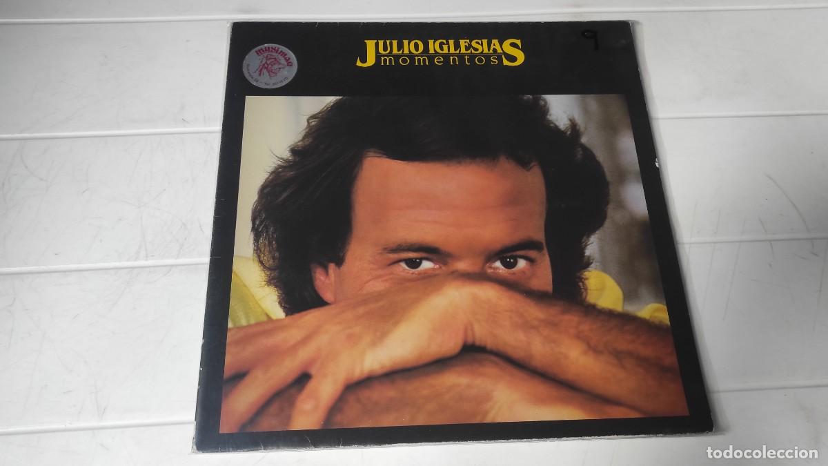 Discos de vinilo: LP JULIO IGLESIAS - MOMENTOS - Foto 1
