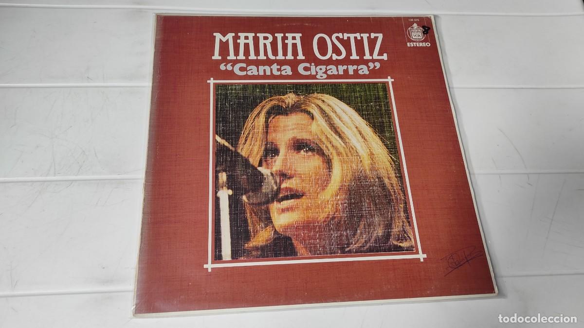 Discos de vinilo: LP MARIA OSTIZ - CANTA CIGARRA - Foto 1