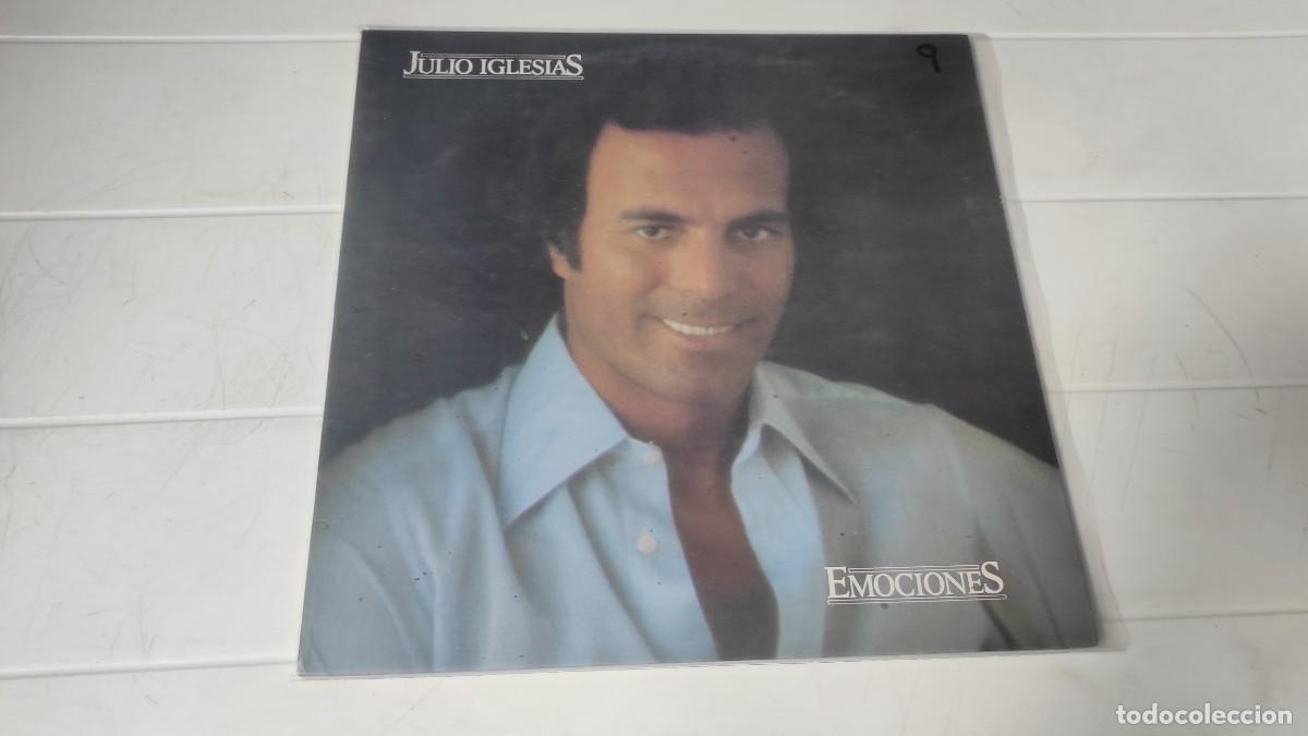 Discos de vinilo: LP JULIO IGLESIAS - EMOCIONES - Foto 1