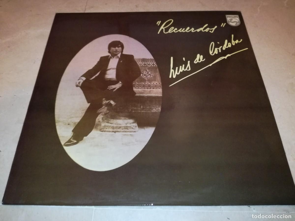 Discos de vinilo: LUIS DE CORDOBA-RECUERDOS-ORIGINAL 1981-EN EXCELENTE ESTADO