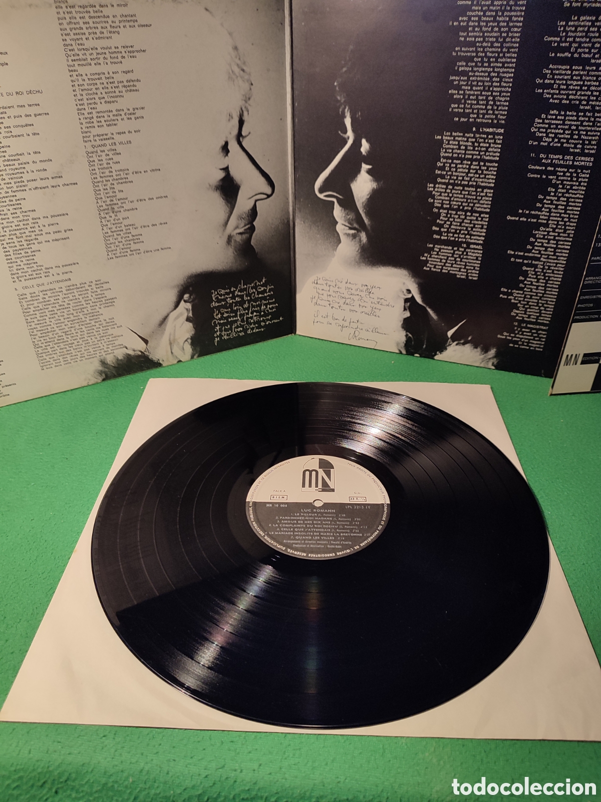 Discos de vinilo: Luc Romann - Les uns par les autres - Foto 2