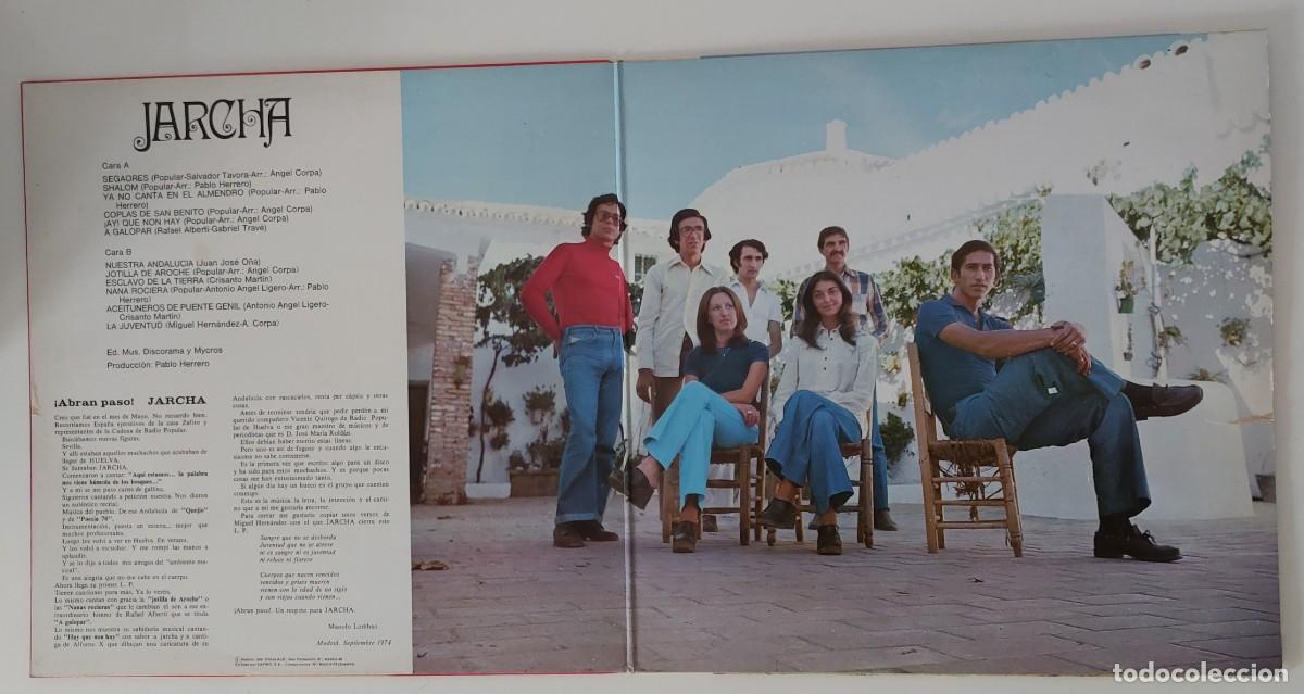 Discos de vinilo: JARCHA &rdquo;NUESTRA ANDALUCIA&rdquo; (45/74/1). - Foto 3