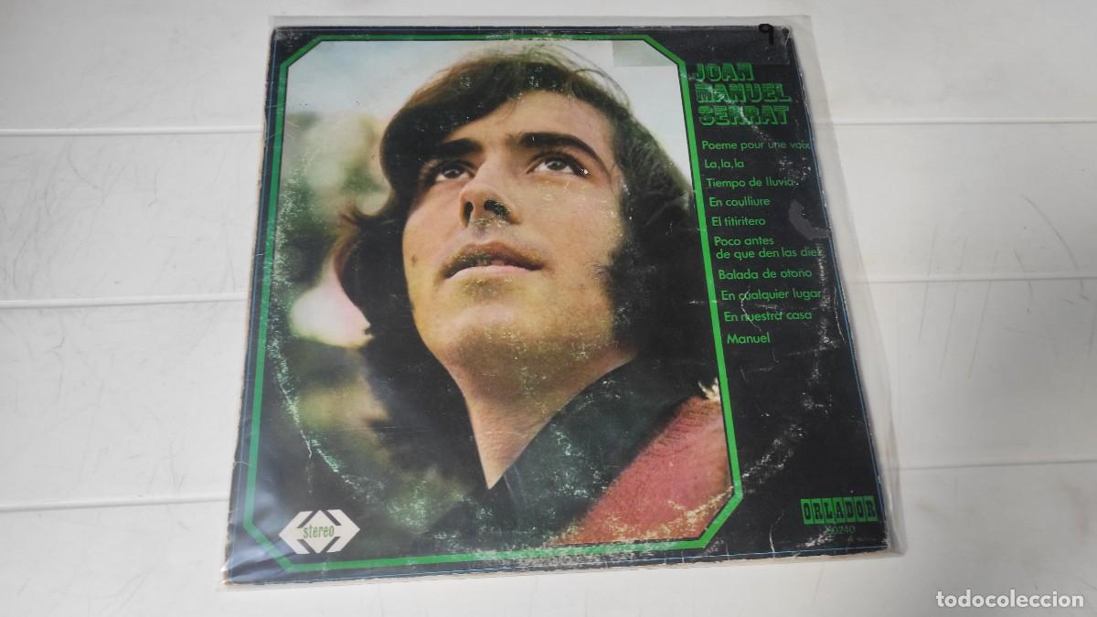 Discos de vinilo: LP JUAN MANUEL SERRAT - LA, LA, LA - Foto 1