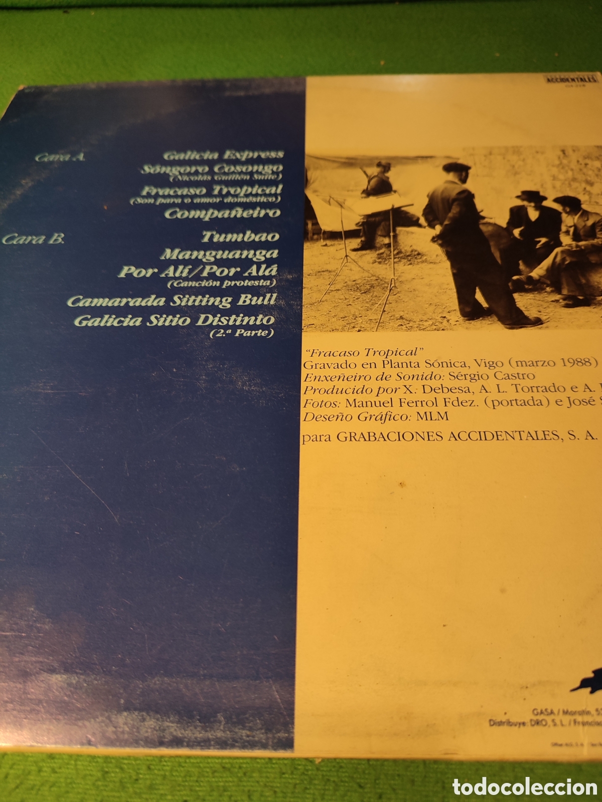 Discos de vinilo: Os Resentidos - Fracaso tropical - Foto 4