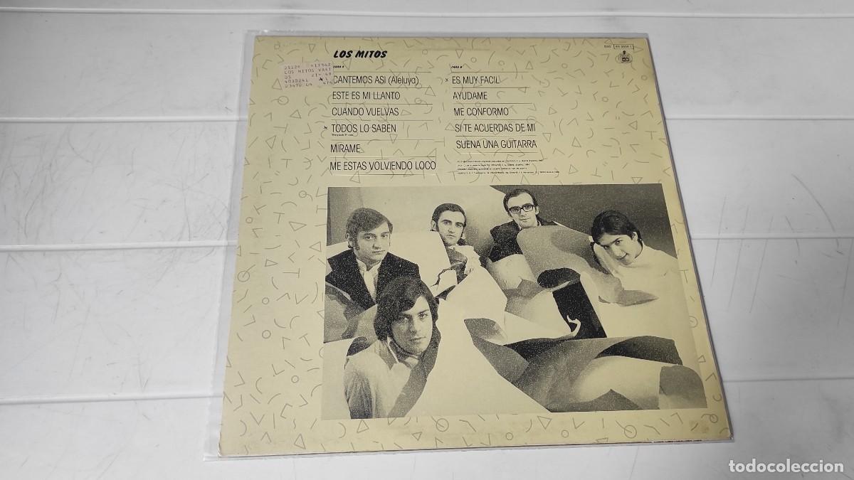 Discos de vinilo: LP LOS MITOS - CANTEMOS AS&Iacute; - Foto 2