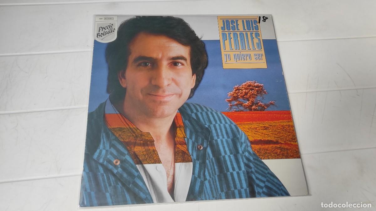 Discos de vinilo: LP JOSE LUIS PERALES - YO QUIERO SER - Foto 1