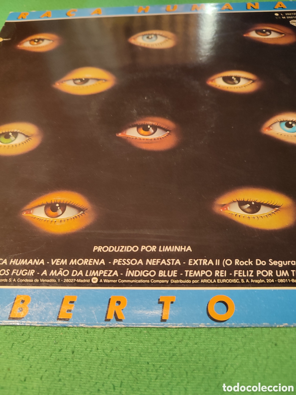 Discos de vinilo: Gilberto Gil - Raza Humana Vinilo Lp - Foto 4