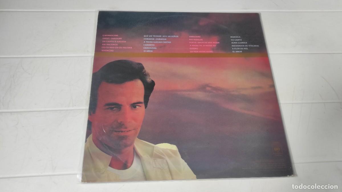 Discos de vinilo: LP JULIO IGLESIAS - 24 &Eacute;XITOS DE ORO (DOBLE) - Foto 2