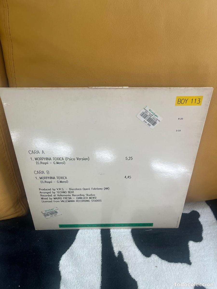 Discos de vinilo: Techno Beat &lrm;&ndash; Morphina Toxica - Foto 2