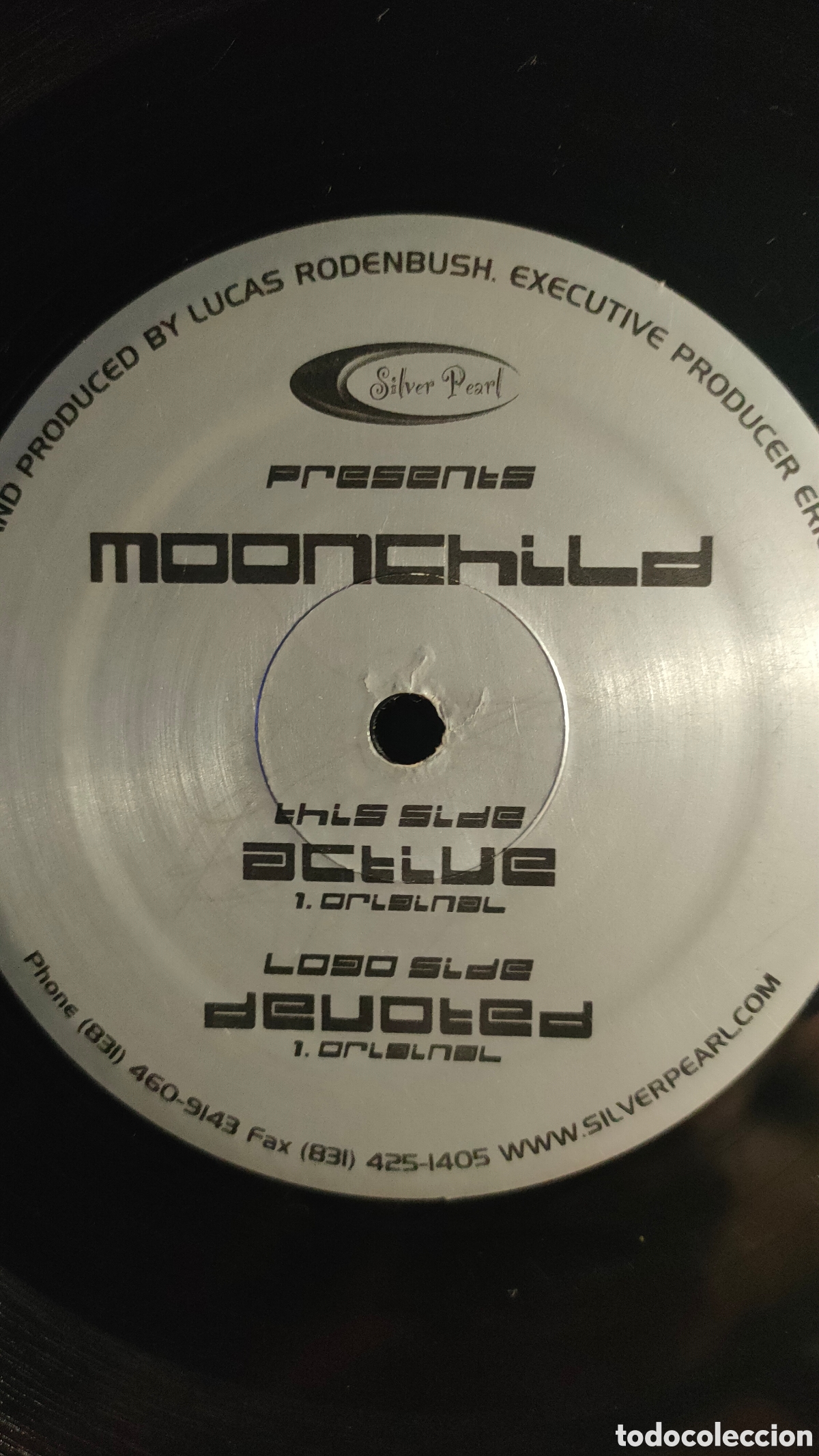 Discos de vinilo: Moonchild &ndash; Active / Devoted . SP-11 . 2001 original US usa.. disco 12&rdquo; vinilo - Foto 3