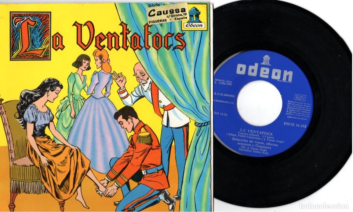 Discos de vinilo: LA VENTAFOCS *** LA CENICIENTA *** DISCO CUENTO INFANTIL - Foto 3