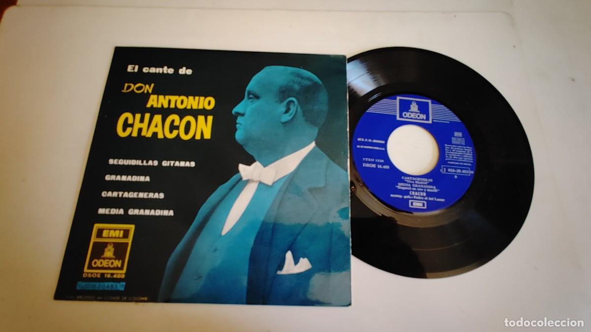Discos de vinilo: ANTONIO CHACON-EP SEGUIDILLAS GITANAS +3-BUEN ESTADO - Foto 1