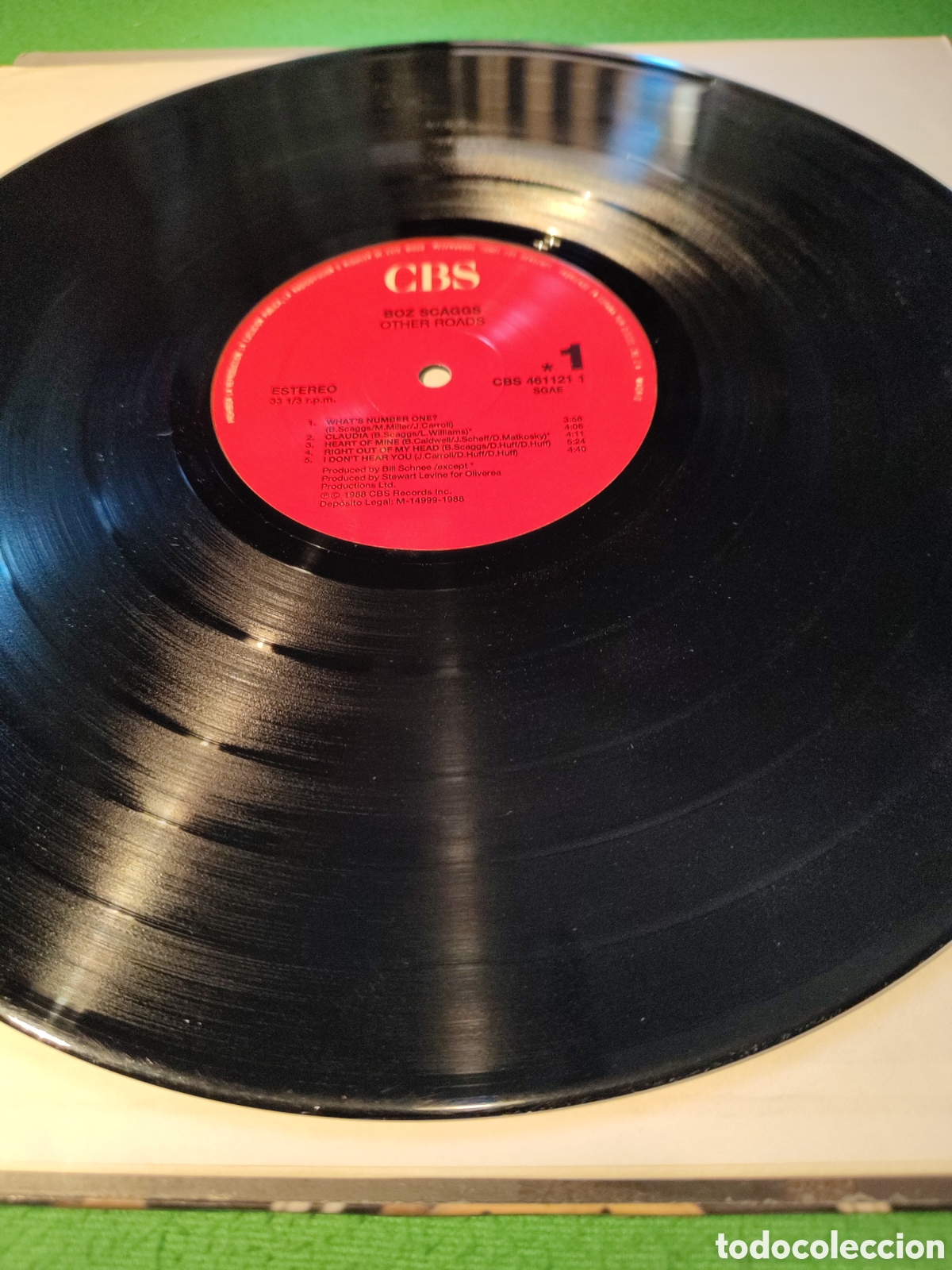 Discos de vinilo: Boz Scaggs - Other roads - Foto 3