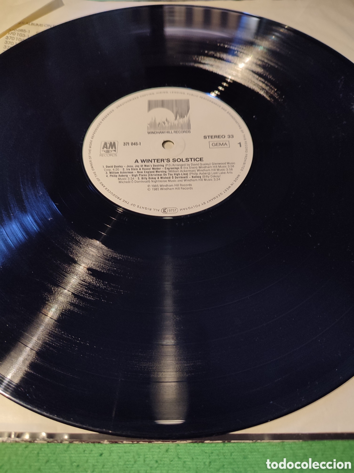 Discos de vinilo: Windham Hill Artists- A Winters Solstice - Foto 3