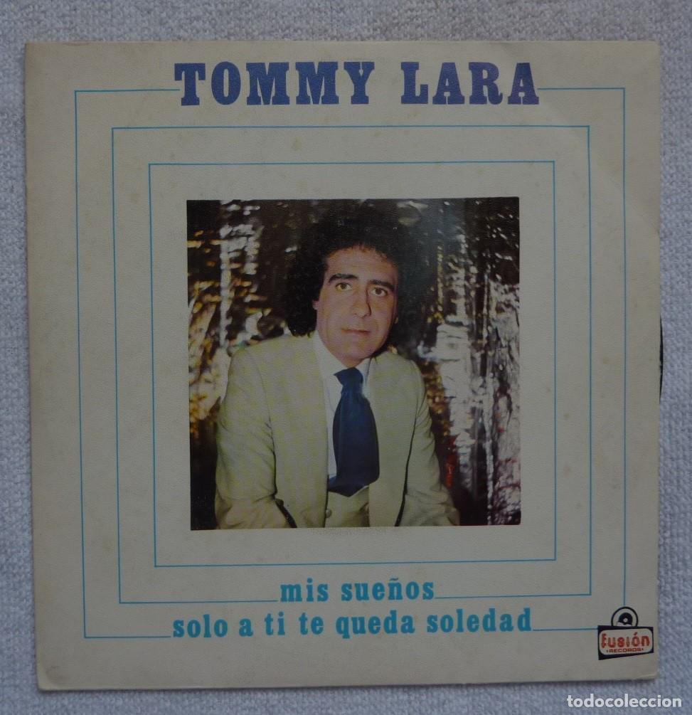 Discos de vinilo: TOMMY LARA // MIS SUE&Ntilde;OS // PROMOCIONAL // 1981 // SINGLE - Foto 1