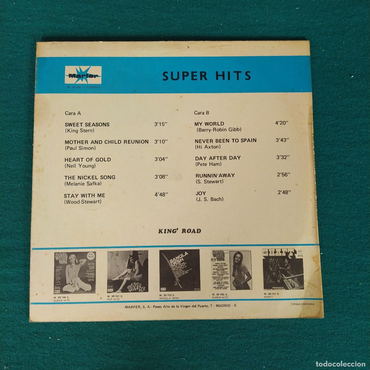 Discos de vinilo: Kings Road &ndash; Super Hits Volume 5 - Foto 2