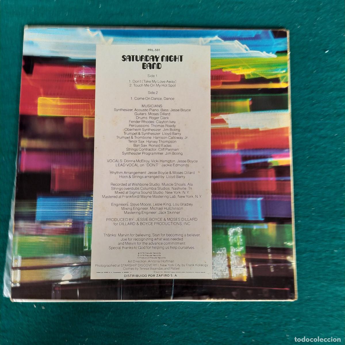 Discos de vinilo: Saturday Night Band &ndash; Come On Dance, Dance - Foto 2