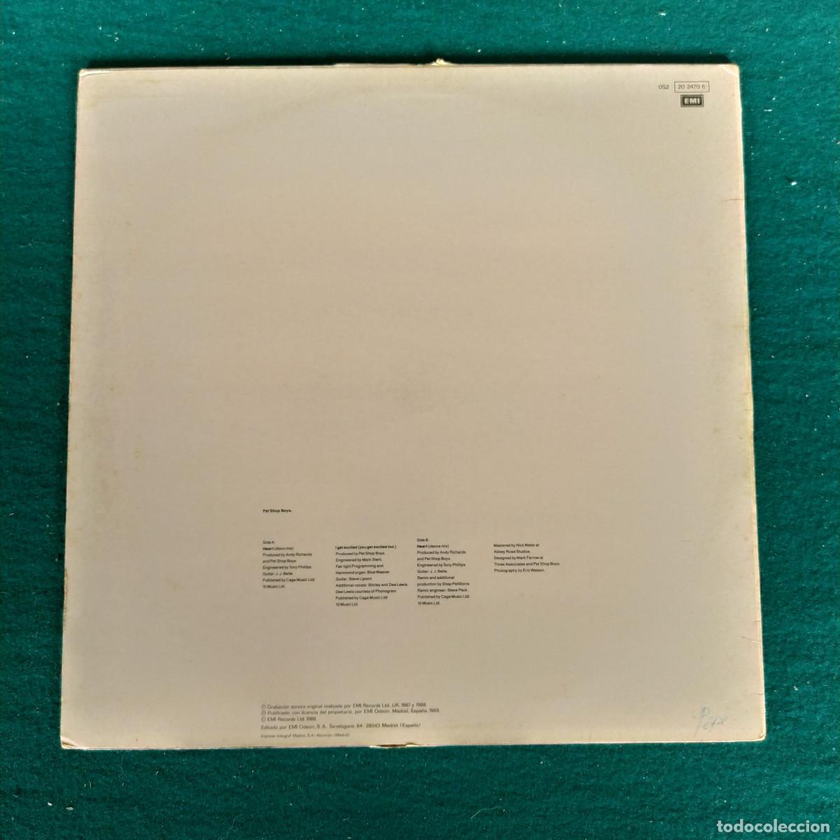 Discos de vinilo: Pet Shop Boys &ndash; Heart - Foto 2