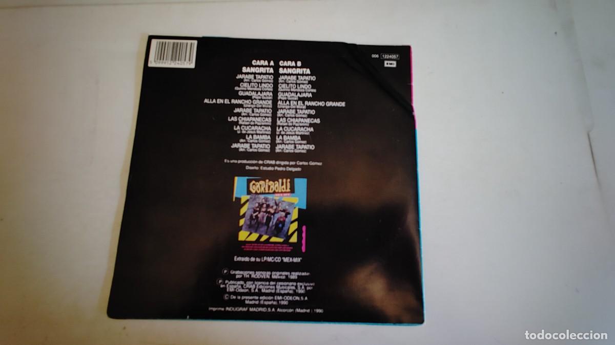 Discos de vinilo: GARABALDI-SINGLE SANGRITA - Foto 2