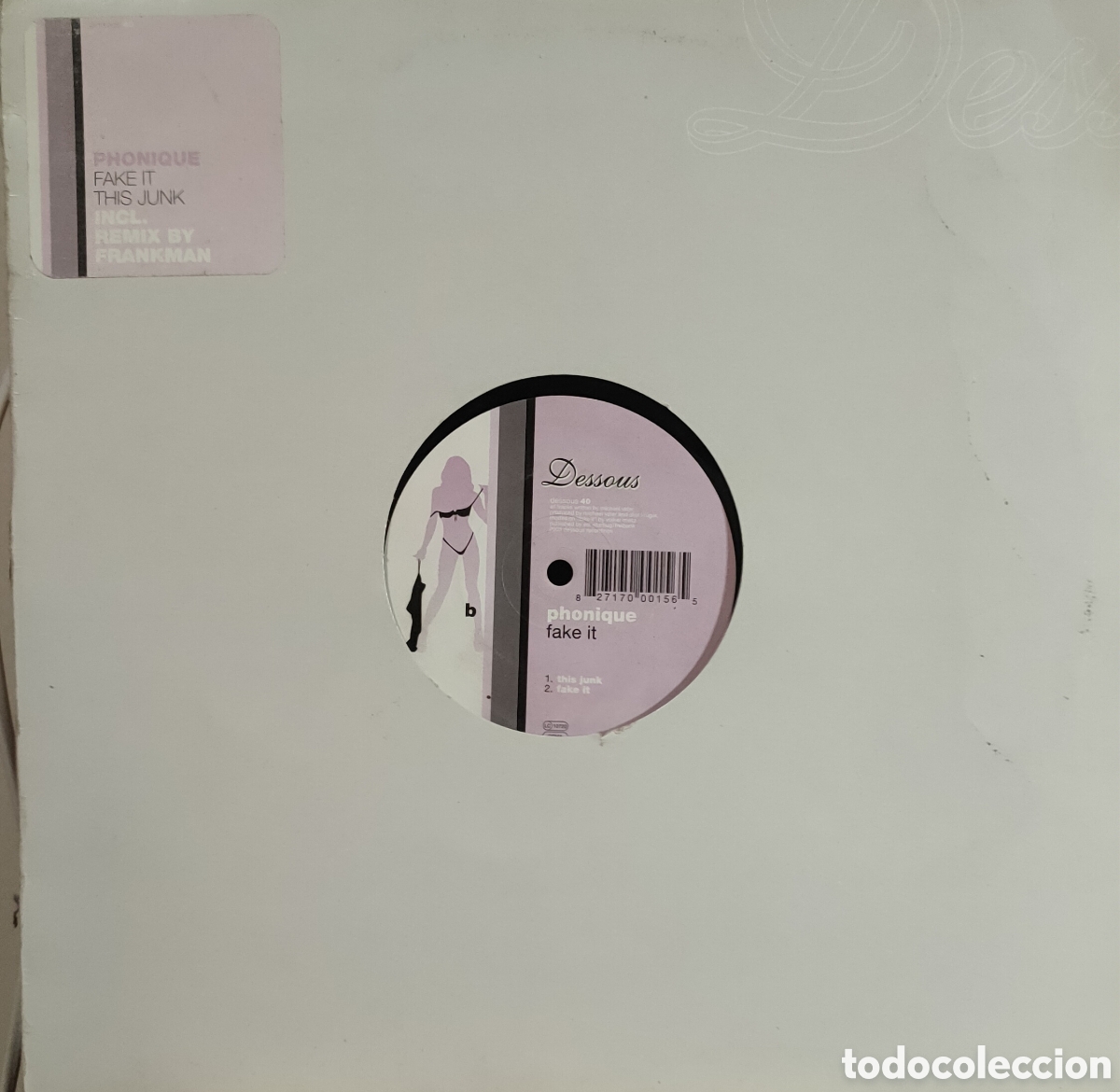Discos de vinilo: Phonique &ndash; Fake It. Vinyl, 12&rdquo; - Foto 1