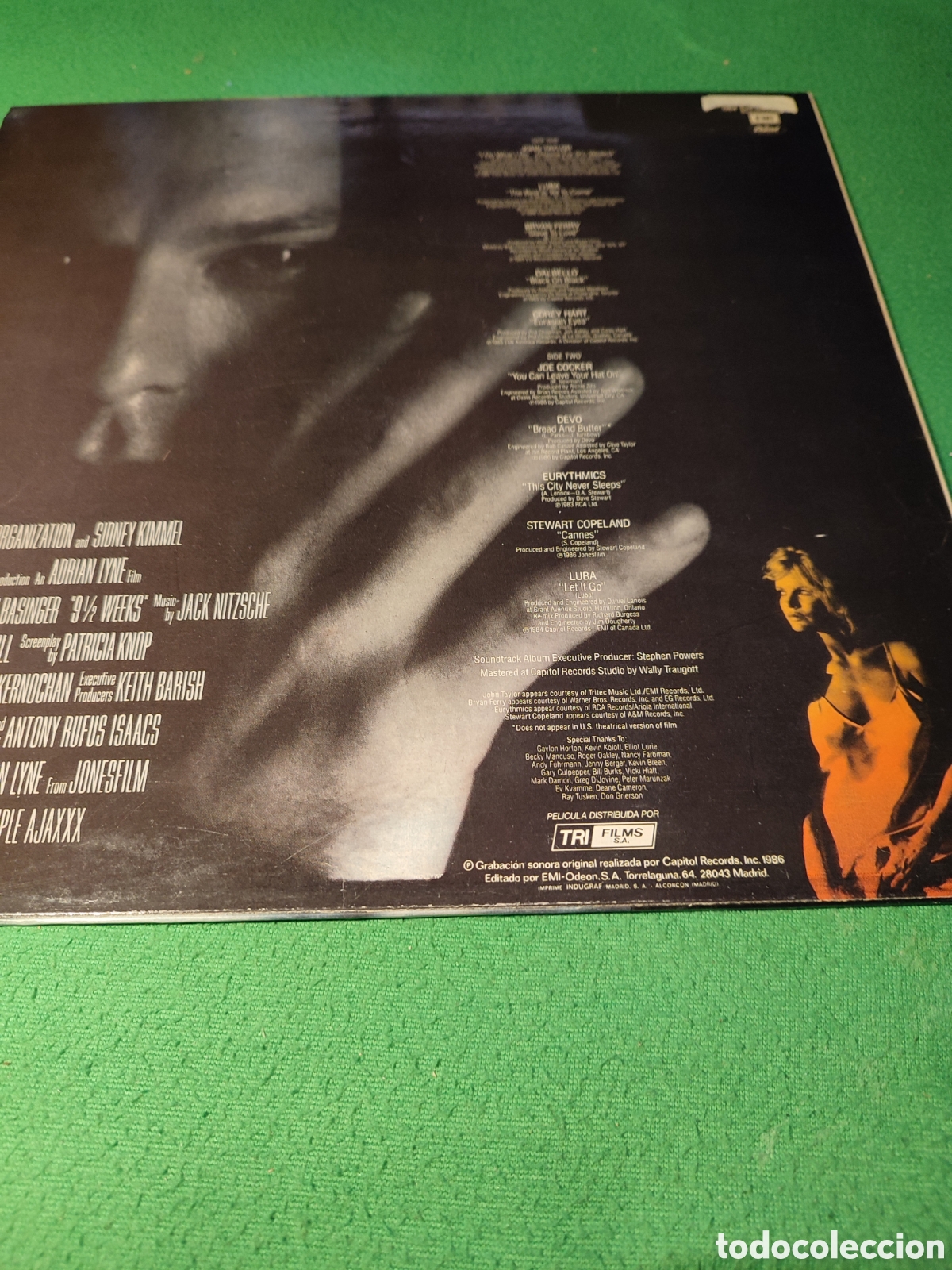 Discos de vinilo: BSO 9 semanas y media - Varios Vinilo Lp - Foto 2