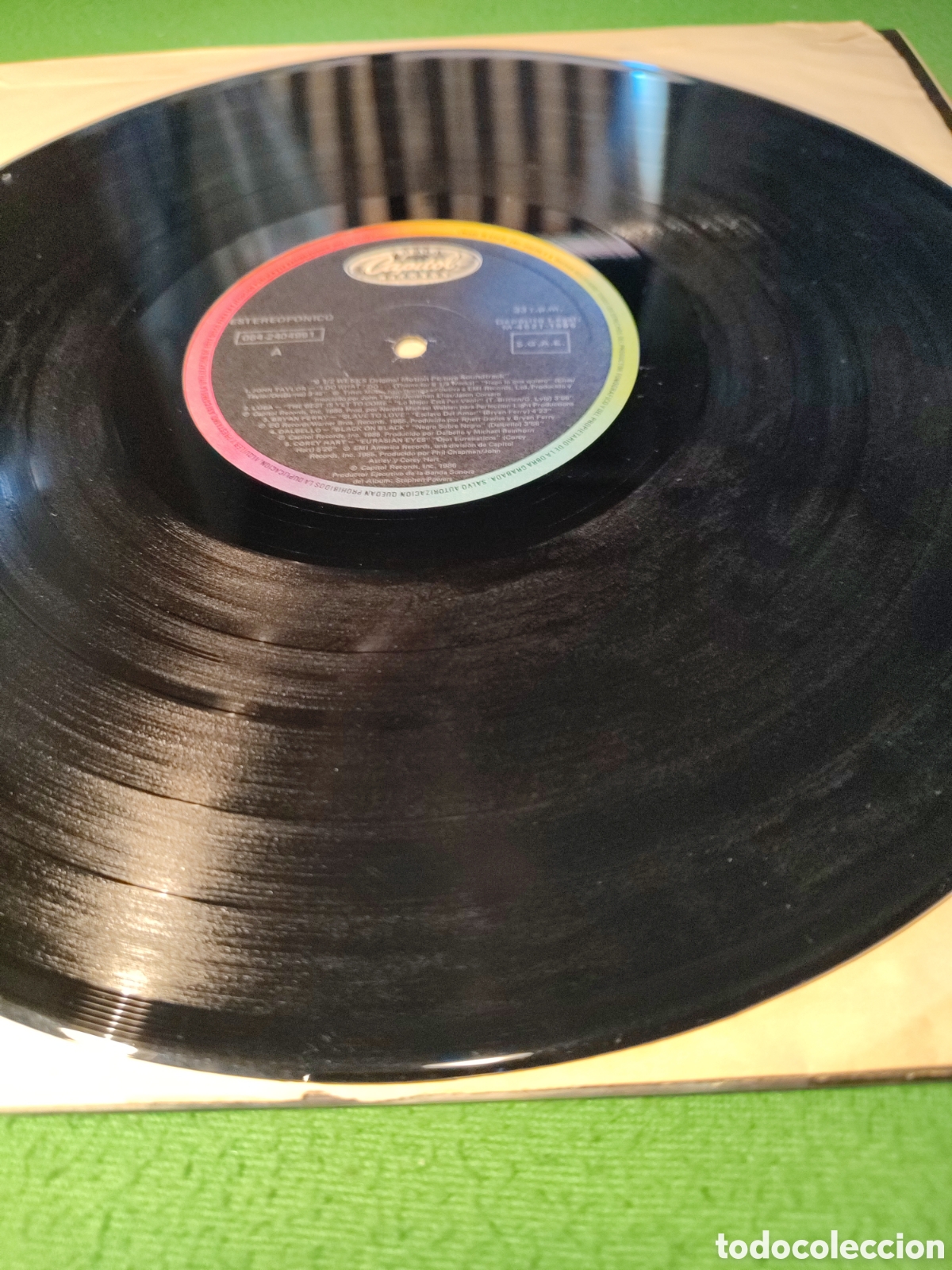 Discos de vinilo: BSO 9 semanas y media - Varios Vinilo Lp - Foto 3