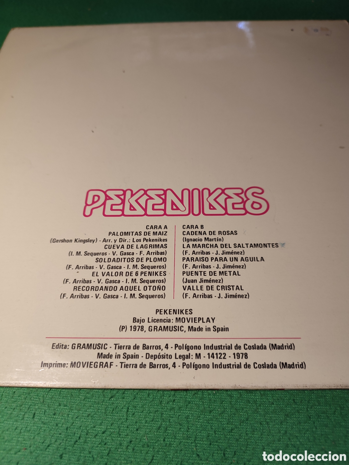 Discos de vinilo: Pekenikes - Grabaciones originales - Foto 2