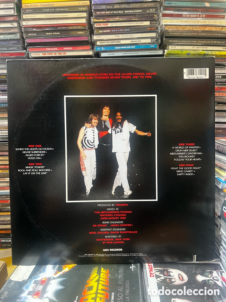 Discos de vinilo: Triumph Stages Double Live Album - Foto 2