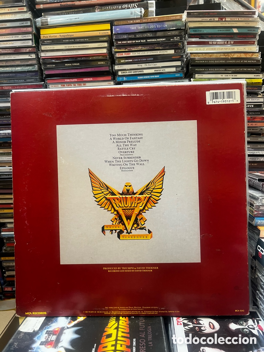 Discos de vinilo: Triumph Never surrender - Foto 2