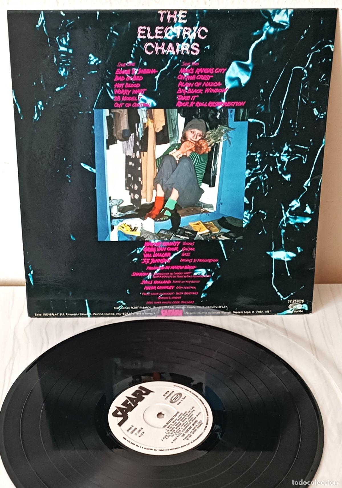 Discos de vinilo: THE ELECTRIC CHAIRS - SAFARI - 1981 - Foto 2