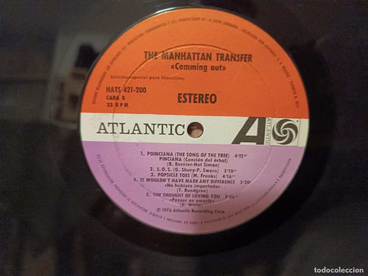 Discos de vinilo: The Manhattan Transfer Comming Out - Foto 3