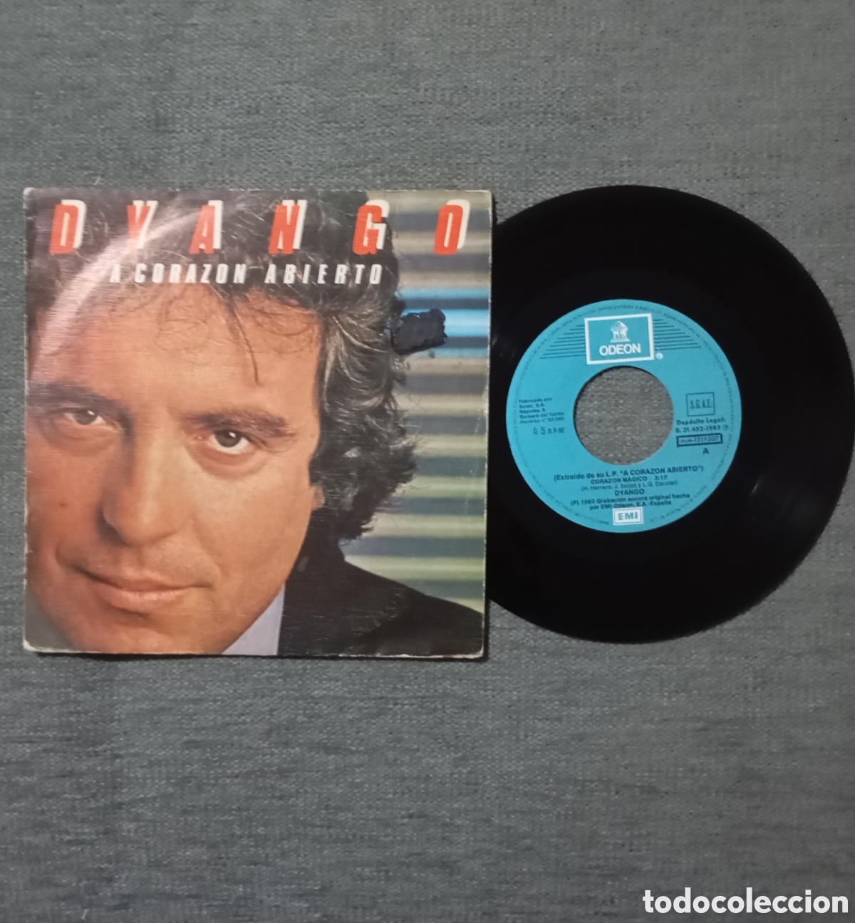 Discos de vinilo: Dyango. Corazon M&aacute;gico/ A Vd. Se&ntilde;ora. Single 7&rdquo;, a&ntilde;o 1983. - Foto 1
