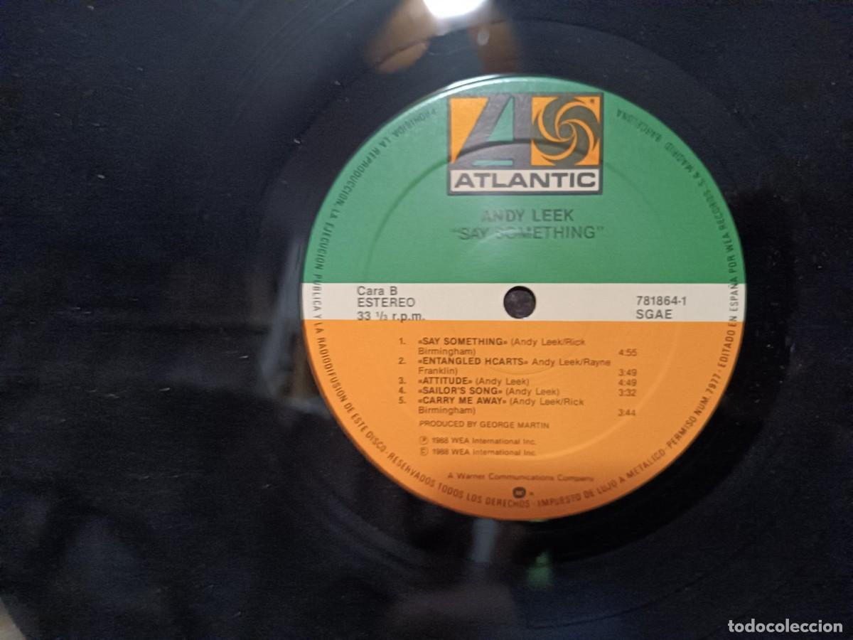 Discos de vinilo: Andy Leek Say Something - Foto 3