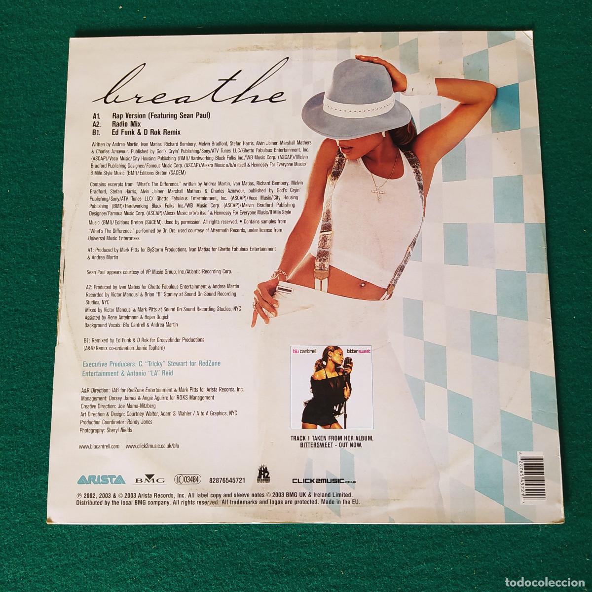 Discos de vinilo: Blu Cantrell &ndash; Breathe - Foto 2