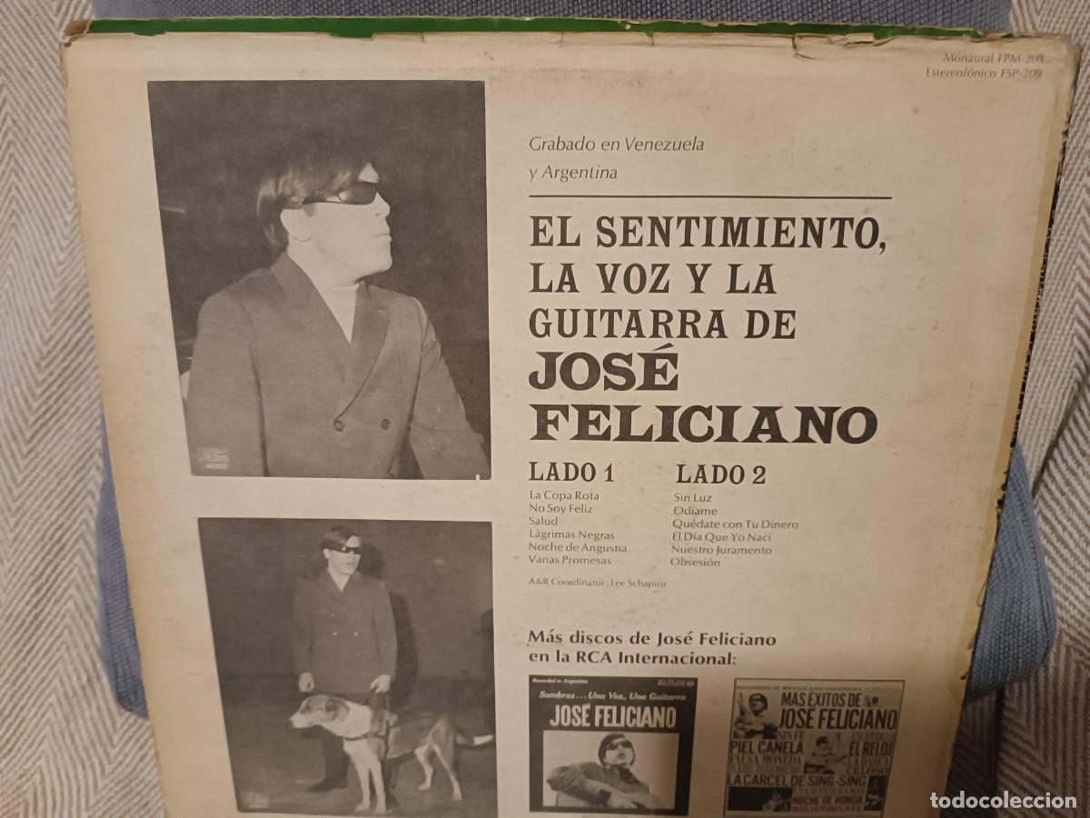 Discos de vinilo: Jos&eacute; Feliciano ............. - Foto 2