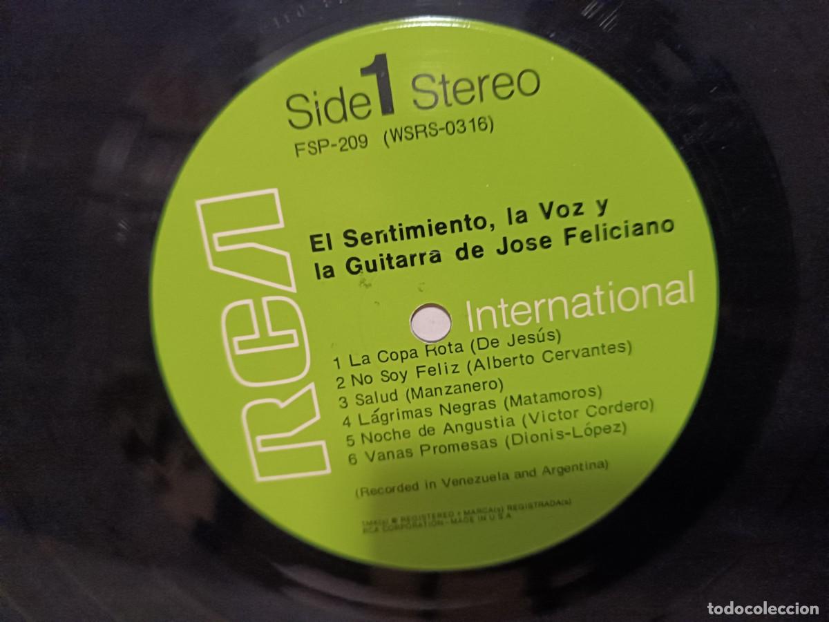 Discos de vinilo: Jos&eacute; Feliciano ............. - Foto 3